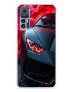 Чохол для TCL 30 Plus з картинкою «Lamborghini червоне сяйво» Чохол для TCL 30 Plus з картинкою «Lamborghini червоне сяйво»