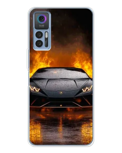 Чохол для TCL 30 Plus з картинкою «Lamborghini у вогні» Чохол для TCL 30 Plus з картинкою «Lamborghini у вогні»