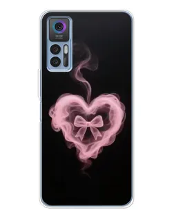 Чехол для TCL 30 Plus с картинкой «Дымчатое сердце» Чехол для TCL 30 Plus с картинкой «Дымчатое сердце»