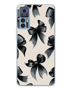 Чехол для TCL 30 Plus с картинкой «Банты Coquette»