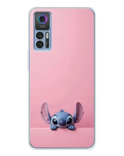 Чохол для TCL 30 Plus з картинкою «Stitch визирає»