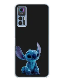 Чохол для TCL 30 Plus з картинкою «Стіч на чорному» Чохол для TCL 30 Plus з картинкою «Стіч на чорному»