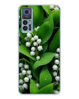 Чохол для TCL 30 Plus з картинкою «Конвалії в зелені» Чохол для TCL 30 Plus з картинкою «Конвалії в зелені»