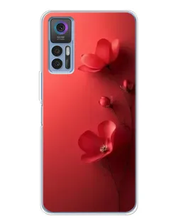Чохол для TCL 30 Plus з картинкою «Макові суцвіття» Чохол для TCL 30 Plus з картинкою «Макові суцвіття»