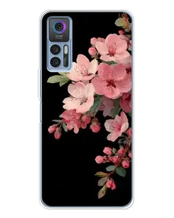 Чохол для TCL 30 Plus з картинкою «Рожева гілка сакури» Чохол для TCL 30 Plus з картинкою «Рожева гілка сакури»