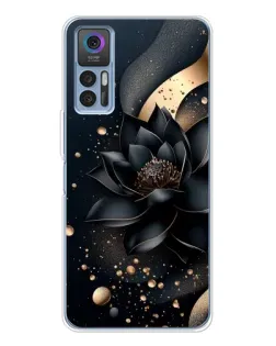 Чохол для TCL 30 Plus з картинкою «Чорний лотос» Чохол для TCL 30 Plus з картинкою «Чорний лотос»