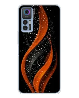 Чехол для TCL 30 Plus с картинкой «Огненная звездная волна» Чехол для TCL 30 Plus с картинкой «Огненная звездная волна»