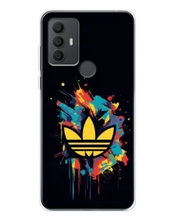 Чехол для TCL 30 SE с картинкой «Adidas Splash» Чехол для TCL 30 SE с картинкой «Adidas Splash»