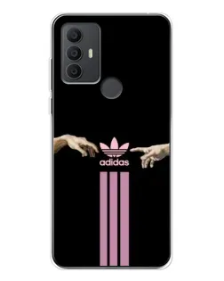 Чехол для TCL 30 SE с картинкой «Adidas Hands»