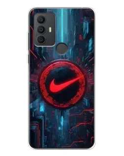 Чехол для TCL 30 SE с картинкой «Техногенный стиль Nike» Чехол для TCL 30 SE с картинкой «Техногенный стиль Nike»