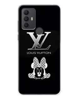 Чехол для TCL 30 SE с картинкой «LV и Минни Маус»