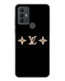Чехол для TCL 30 SE с картинкой «Louis Vuitton — минимализм»