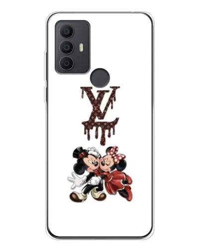 Чехол для TCL 30 SE с картинкой «LV и Микки Маус» Чехол для TCL 30 SE с картинкой «LV и Микки Маус»