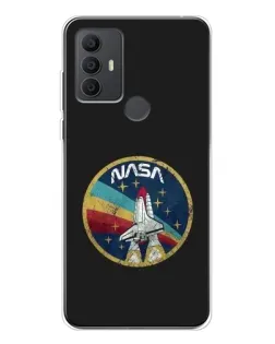 Чехол для TCL 30 SE с картинкой «NASA — эмблема миссии» Чехол для TCL 30 SE с картинкой «NASA — эмблема миссии»