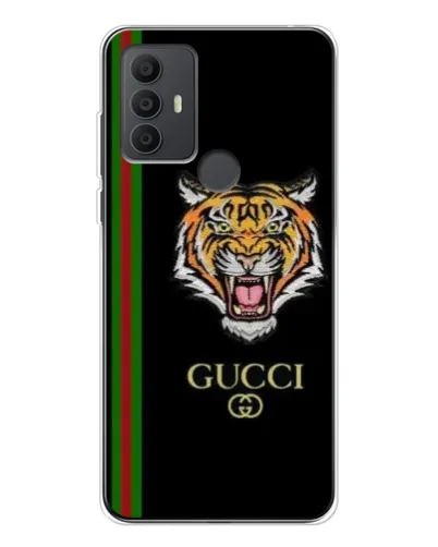 Чехол для TCL 30 SE с картинкой «Тигр Gucci»
