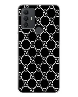 Чехол для TCL 30 SE с картинкой «Gucci — сетчатый паттерн» Чехол для TCL 30 SE с картинкой «Gucci — сетчатый паттерн»