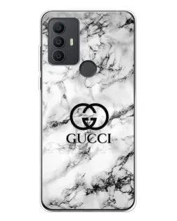 Чохол для TCL 30 SE з картинкою «Gucci — мармуровий шик» Чохол для TCL 30 SE з картинкою «Gucci — мармуровий шик»
