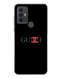 Чохол для TCL 30 SE з картинкою «Gucci — червоний градієнт»