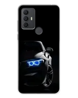 Чехол для TCL 30 SE с картинкой «BMW — ночной взгляд» Чехол для TCL 30 SE с картинкой «BMW — ночной взгляд»