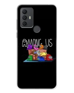 Чехол для TCL 30 SE с картинкой «Логотип Among Us» Чехол для TCL 30 SE с картинкой «Логотип Among Us»