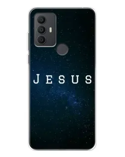 Чехол для TCL 30 SE с картинкой «Звездное небо Jesus»