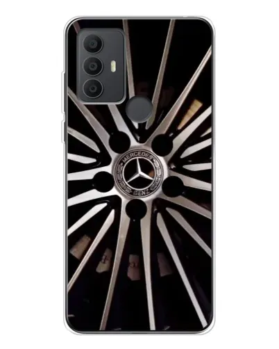 Чехол для TCL 30 SE с картинкой «Диск Mercedes»