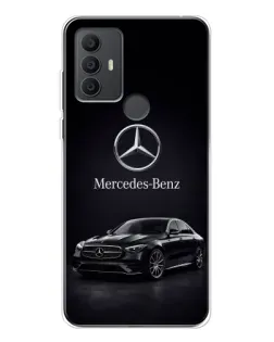 Чехол для TCL 30 SE с картинкой «Mercedes — решетка радиатора» Чехол для TCL 30 SE с картинкой «Mercedes — решетка радиатора»