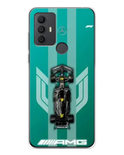 Чехол для TCL 30 SE с картинкой «Mercedes AMG Petronas»