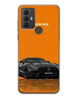 Чехол для TCL 30 SE с картинкой «Оранжевый Mercedes AMG» Чехол для TCL 30 SE с картинкой «Оранжевый Mercedes AMG»