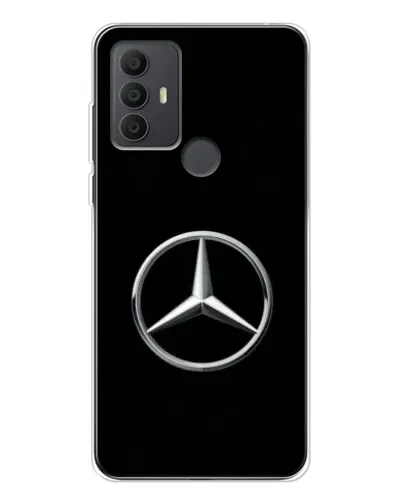 Чехол для TCL 30 SE с картинкой «Mercedes классический лого»
