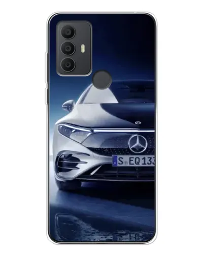 Чехол для TCL 30 SE с картинкой «Mercedes EQ — будущее»
