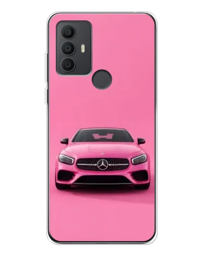 Чехол для TCL 30 SE с картинкой «Розовый Mercedes AMG» Чехол для TCL 30 SE с картинкой «Розовый Mercedes AMG»