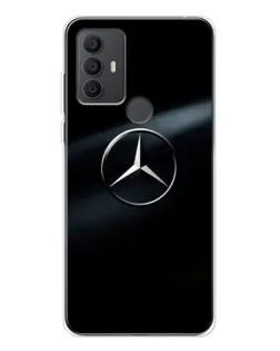 Чехол для TCL 30 SE с картинкой «Mercedes на металле» Чехол для TCL 30 SE с картинкой «Mercedes на металле»