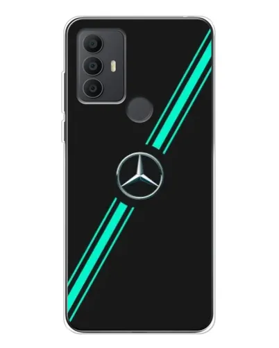 Чехол для TCL 30 SE с картинкой «Спортивные линии Mercedes» Чехол для TCL 30 SE с картинкой «Спортивные линии Mercedes»