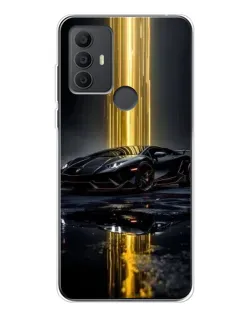 Чехол для TCL 30 SE с картинкой «Ночной Lamborghini драйв» Чехол для TCL 30 SE с картинкой «Ночной Lamborghini драйв»