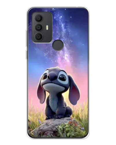 Чехол для TCL 30 SE с картинкой «Стич на рассвете» Чехол для TCL 30 SE с картинкой «Стич на рассвете»