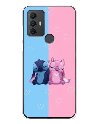 Чехол для TCL 30 SE с картинкой «Stitch и Angel Love» Чехол для TCL 30 SE с картинкой «Stitch и Angel Love»