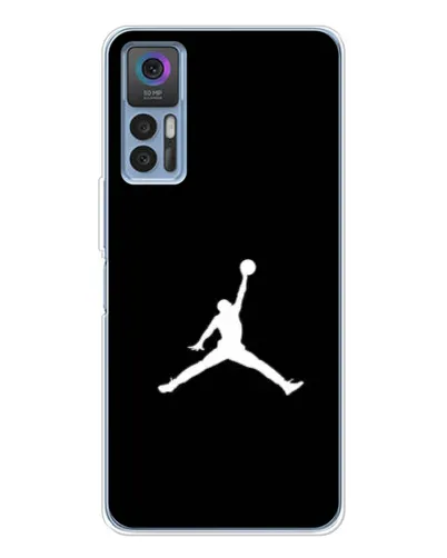 Чехол для TCL 30 с картинкой «Jordan Silhouette» Чехол для TCL 30 с картинкой «Jordan Silhouette»