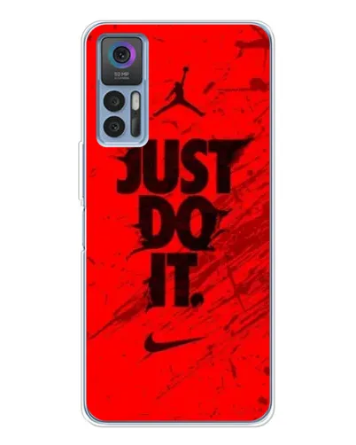 Чехол для TCL 30 с картинкой «Nike Just Do It» Чехол для TCL 30 с картинкой «Nike Just Do It»