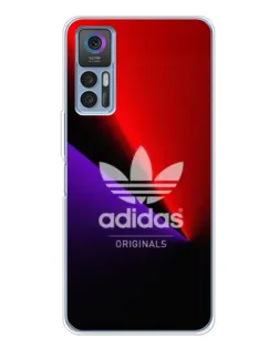 Чехол для TCL 30 с картинкой «Adidas Red Neon» Чехол для TCL 30 с картинкой «Adidas Red Neon»