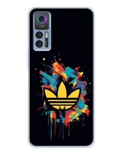 Чехол для TCL 30 с картинкой «Adidas Splash»