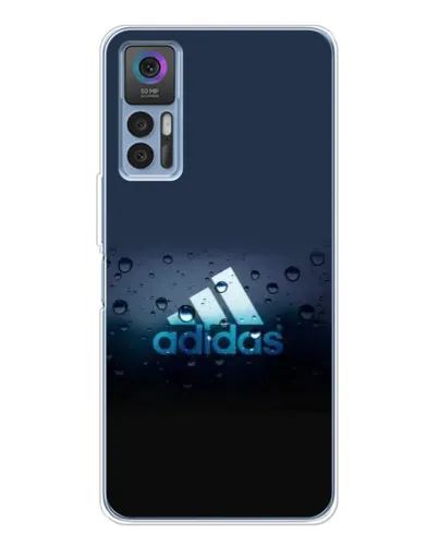Чехол для TCL 30 с картинкой «Adidas Water Drops» Чехол для TCL 30 с картинкой «Adidas Water Drops»