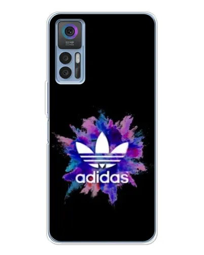 Чехол для TCL 30 с картинкой «Взрыв красок Adidas» Чехол для TCL 30 с картинкой «Взрыв красок Adidas»