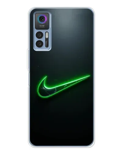 Чохол для TCL 30 з картинкою «Неоновий контур Nike» Чохол для TCL 30 з картинкою «Неоновий контур Nike»