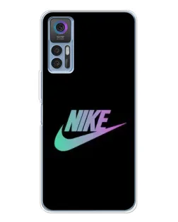 Чохол для TCL 30 з картинкою «Nike — міська ніч»