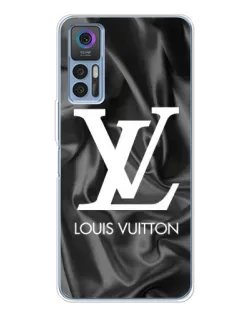 Чехол для TCL 30 с картинкой «Шелковый Louis Vuitton»