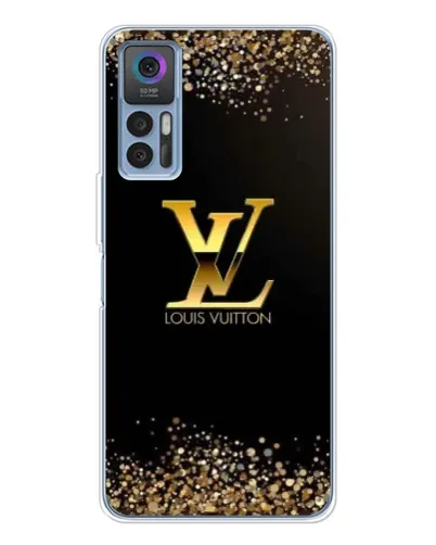 Чехол для TCL 30 с картинкой «LV — золотые искры» Чехол для TCL 30 с картинкой «LV — золотые искры»