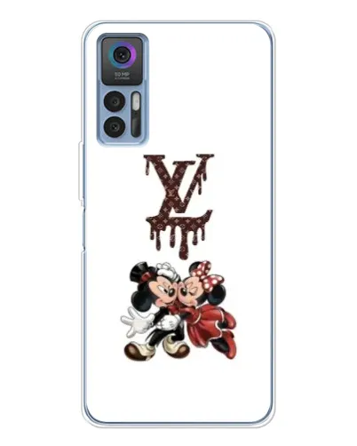 Чехол для TCL 30 с картинкой «LV и Микки Маус» Чехол для TCL 30 с картинкой «LV и Микки Маус»