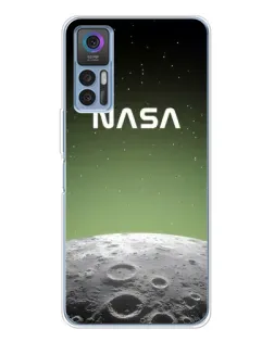 Чехол для TCL 30 с картинкой «NASA — лунный градиент»