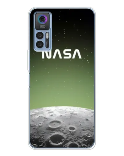 Чехол для TCL 30 с картинкой «NASA — лунный градиент»